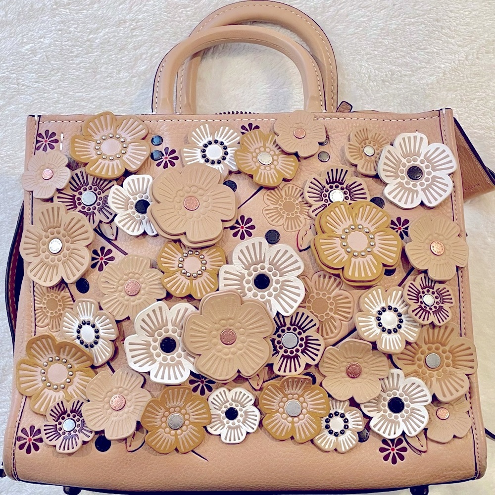 Coach Rogue With Tea Rose bag
